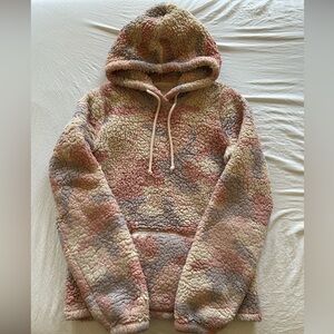 Hollister Camouflage Sherpa Hoodie
